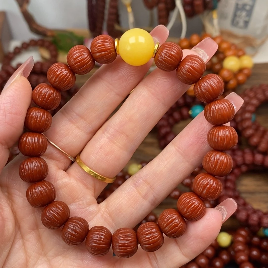 猴头核桃手串土豪911+蜡