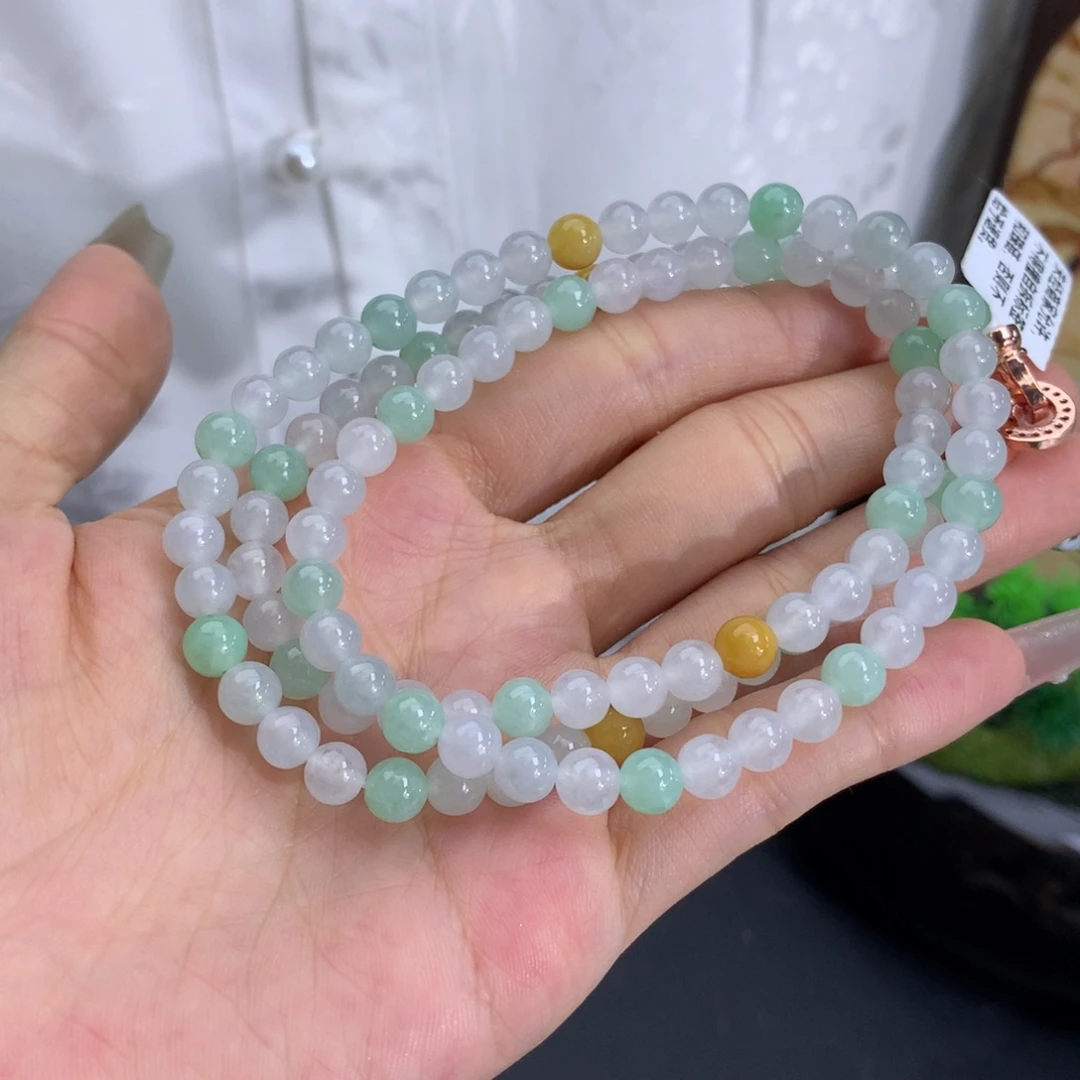 未镶嵌手链翡翠卡6胶润多宝项链