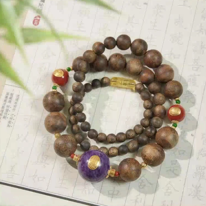 【吉罗香】金福令沉香锁骨链18K金SG31356