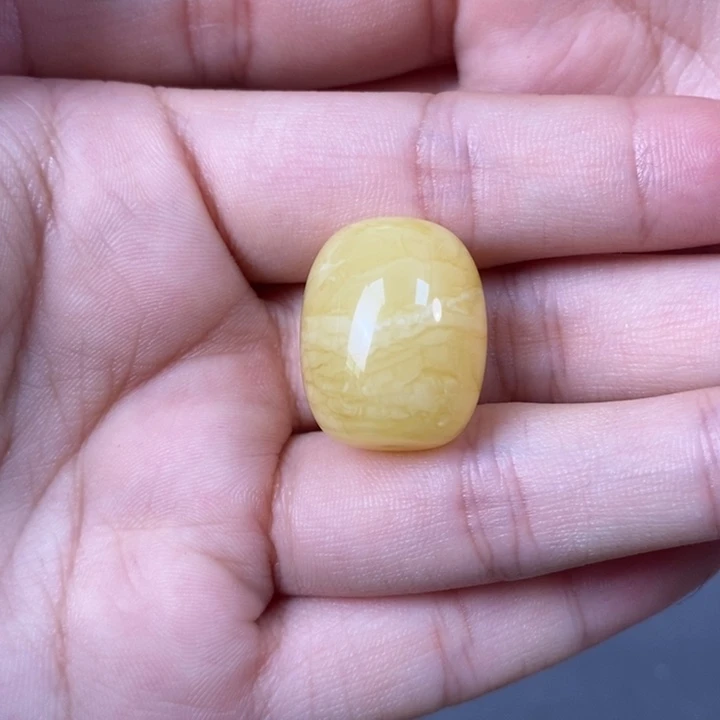 未镶嵌琥珀裸石桶珠