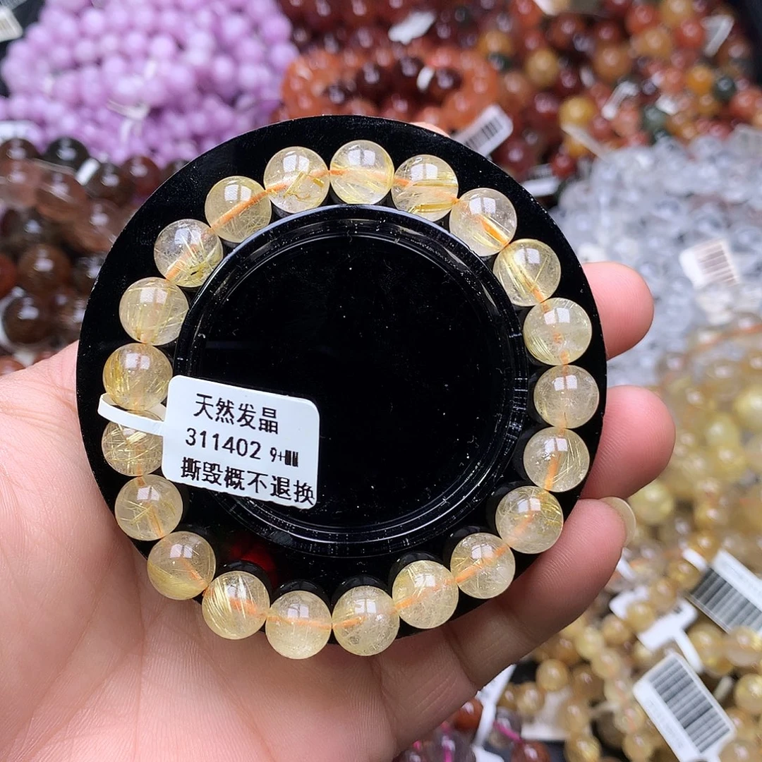 水晶手链未镶嵌，，