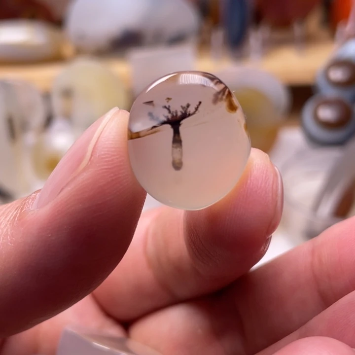 玛瑙/玉髓未镶嵌吊坠(不含链)