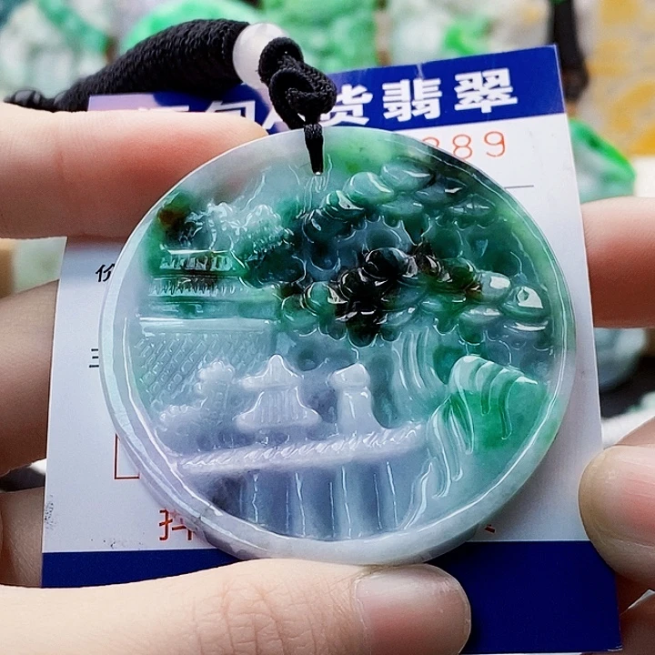 吊坠(不含链)未镶嵌翡翠