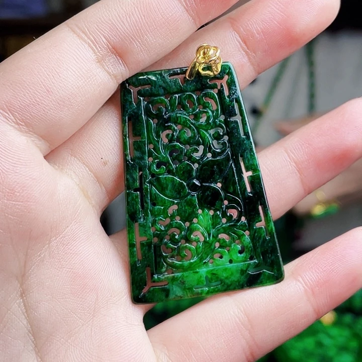 翡翠银S925镶嵌颈饰多样性