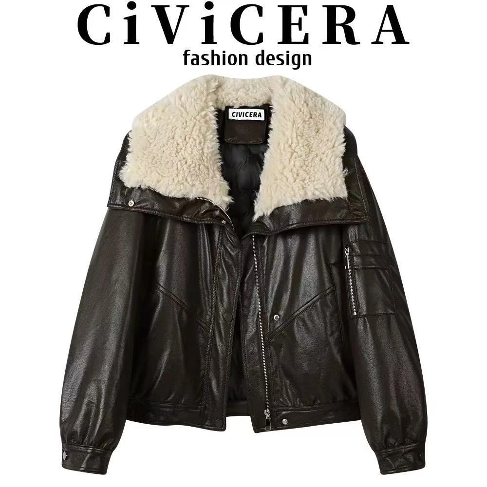 女款时尚秋冬休闲真皮皮羽绒【以直播间实物为准】私拍乱发