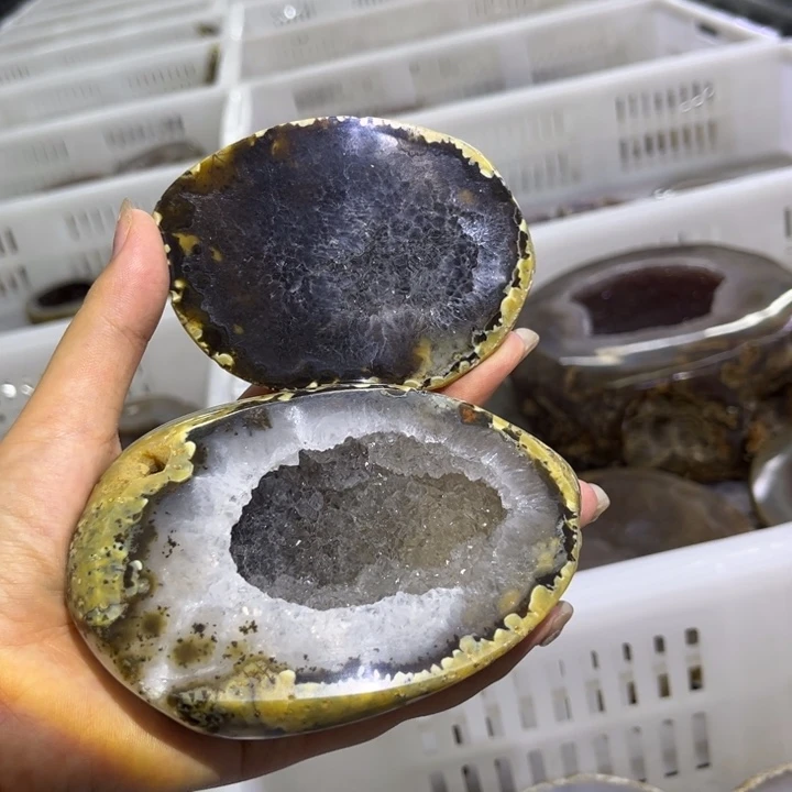 未镶嵌发饰水晶白晶盆