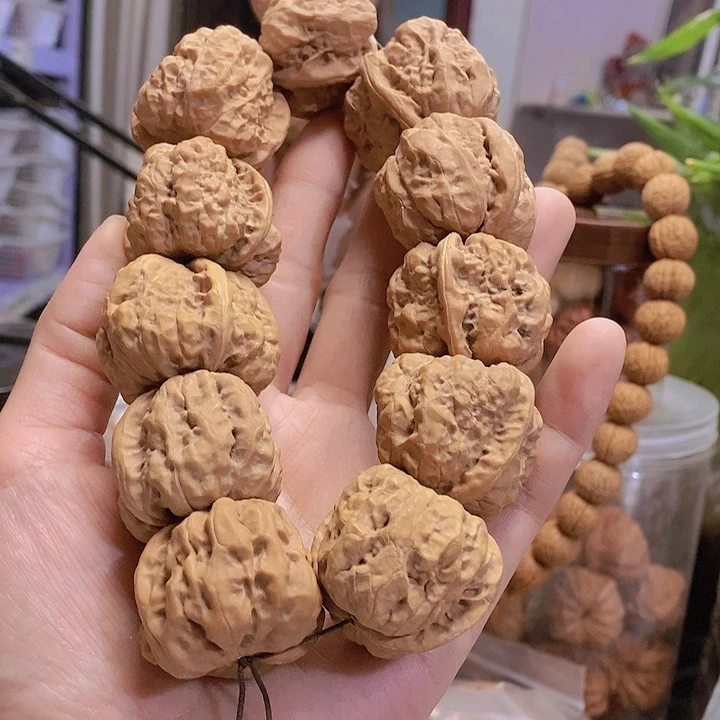 【闪购商品】文玩核桃把件33蛤蟆头手持身有黄