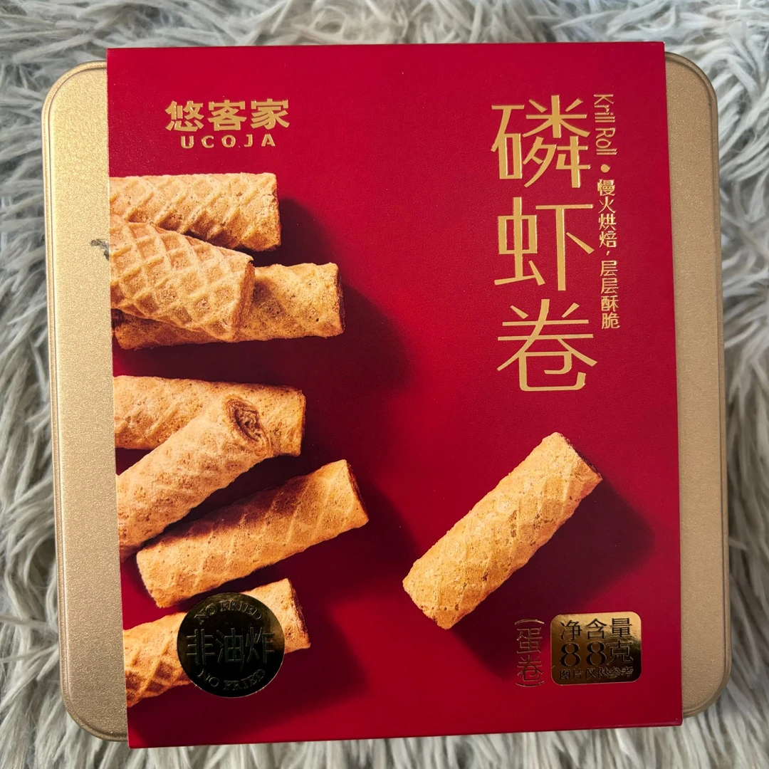 港式风味磷虾蛋卷