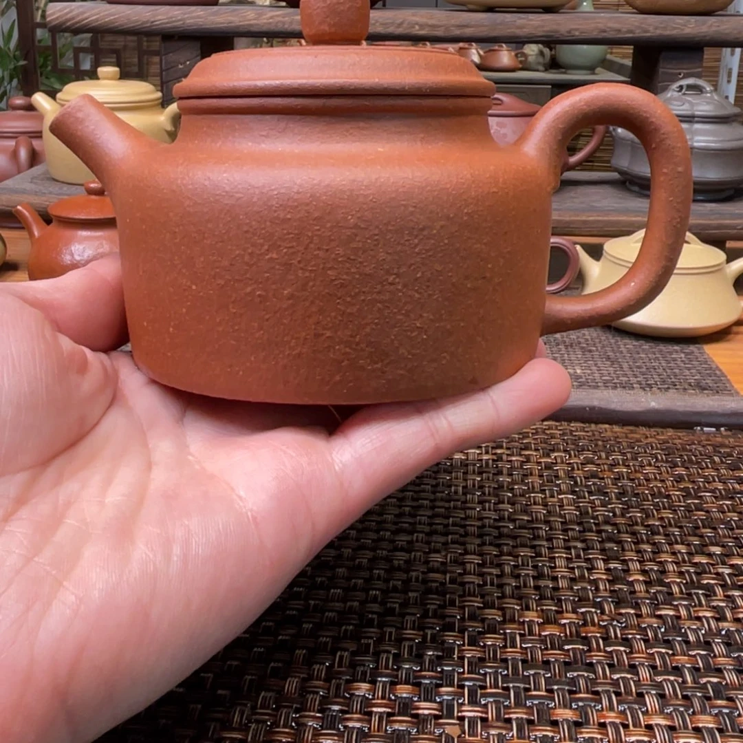 紫砂茶壶宜兴原矿紫砂手工制全220