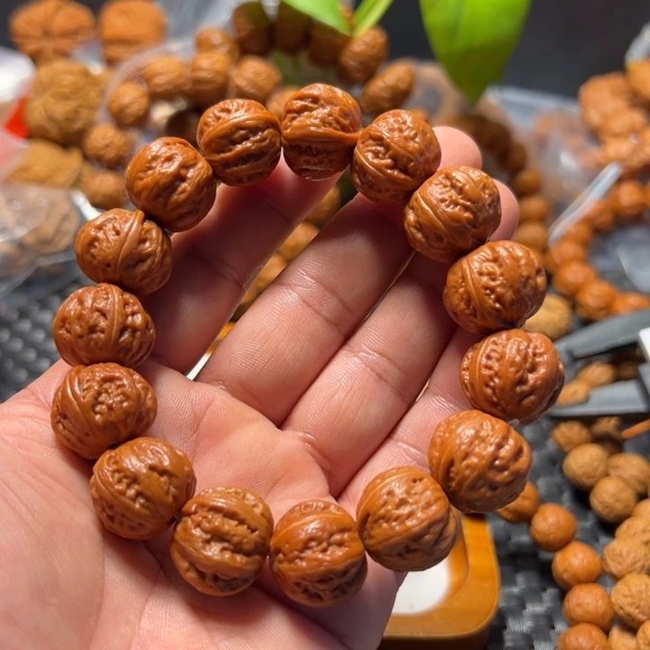 文玩核桃手串6*6尺寸18
