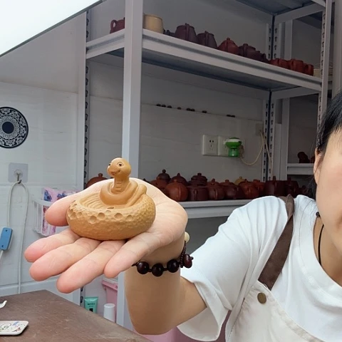 段泥茶案蛇茶宠茶宠