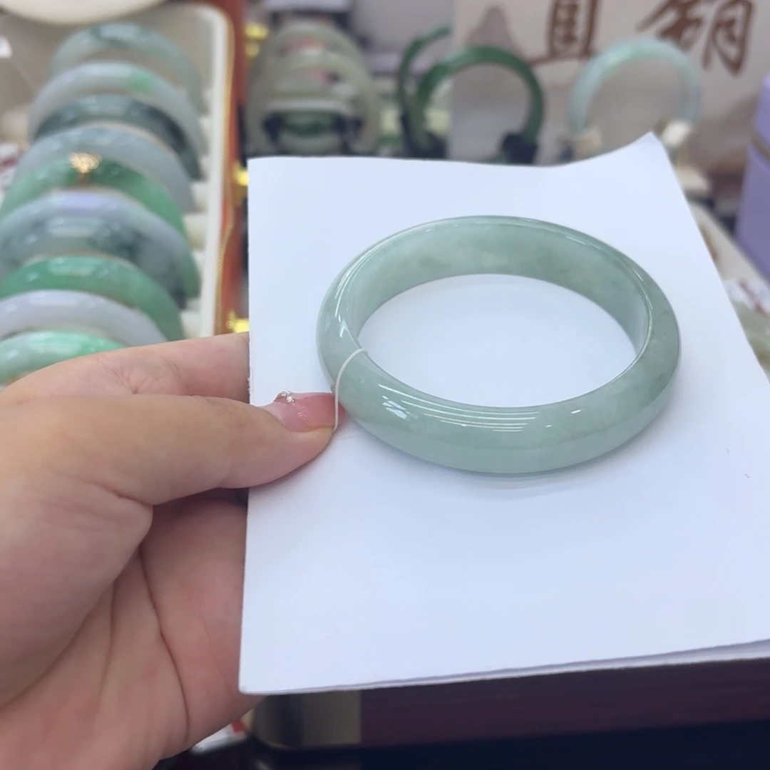 未镶嵌手镯翡翠点菜看细节