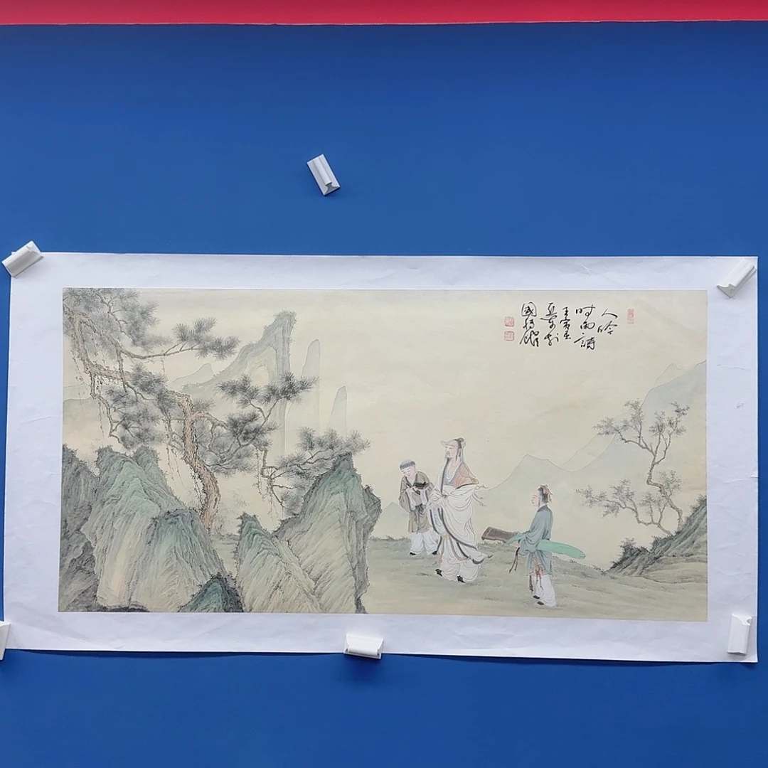 国画多次参加国内外重大