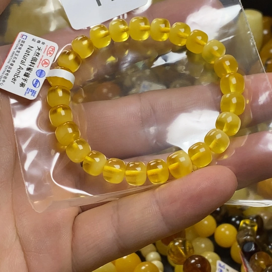 裸石琥珀未镶嵌蜜蜡