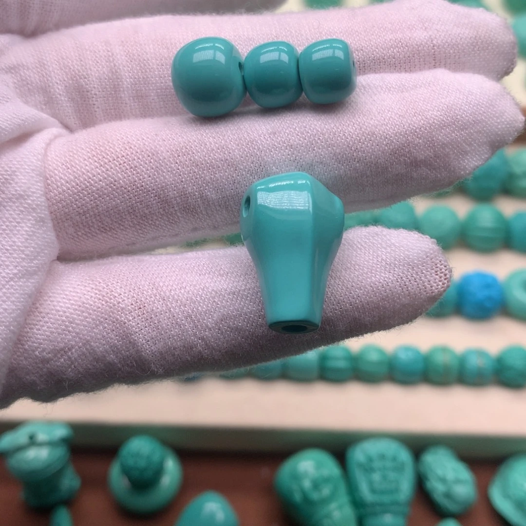 铁***豆原生态散珠配饰卡8套装