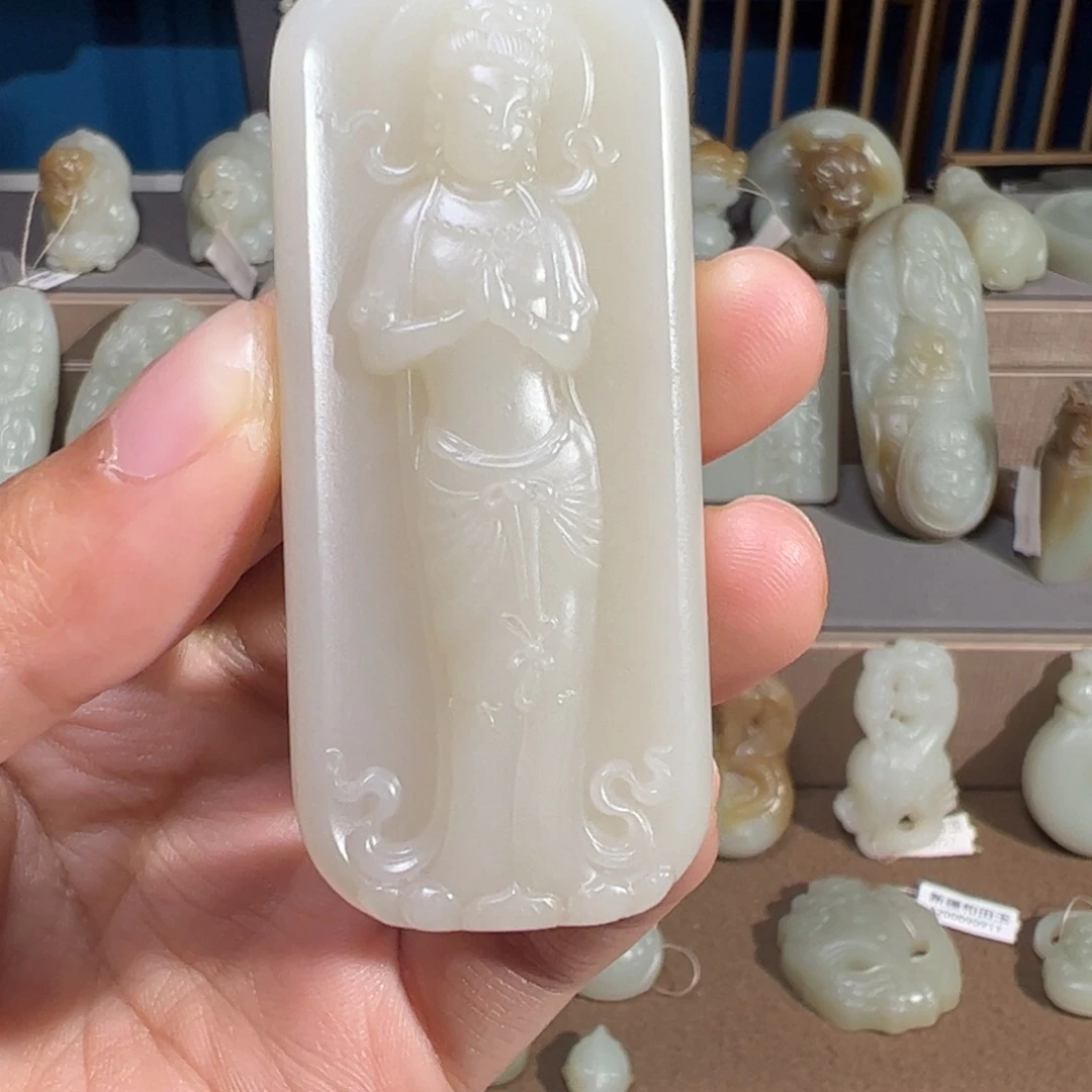 *****和田玉（糖玉）未镶嵌颈饰