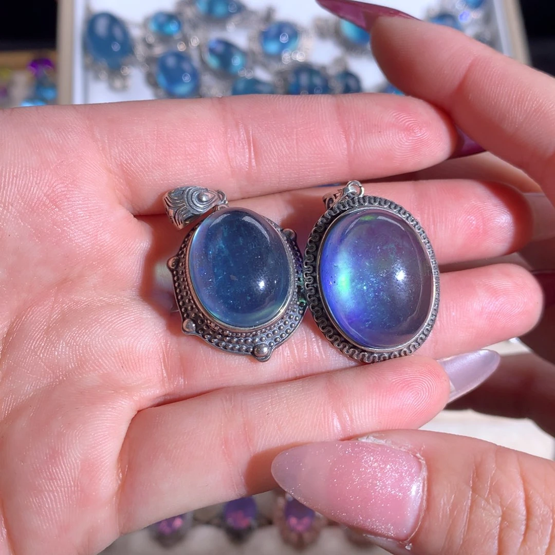 【闪购商品】水晶戒指银S925镶嵌G****妈吊坠