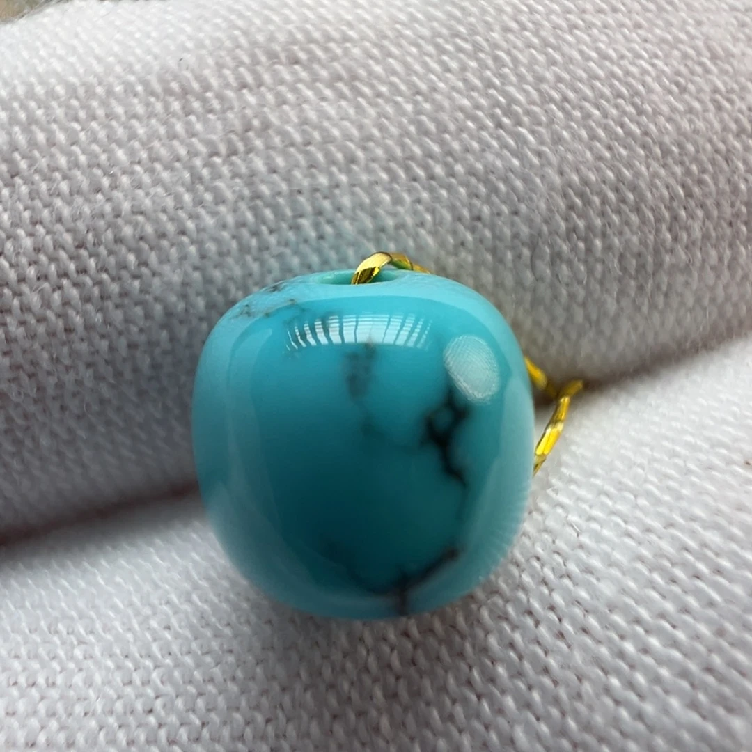 绿松石未镶嵌配饰8.4*8