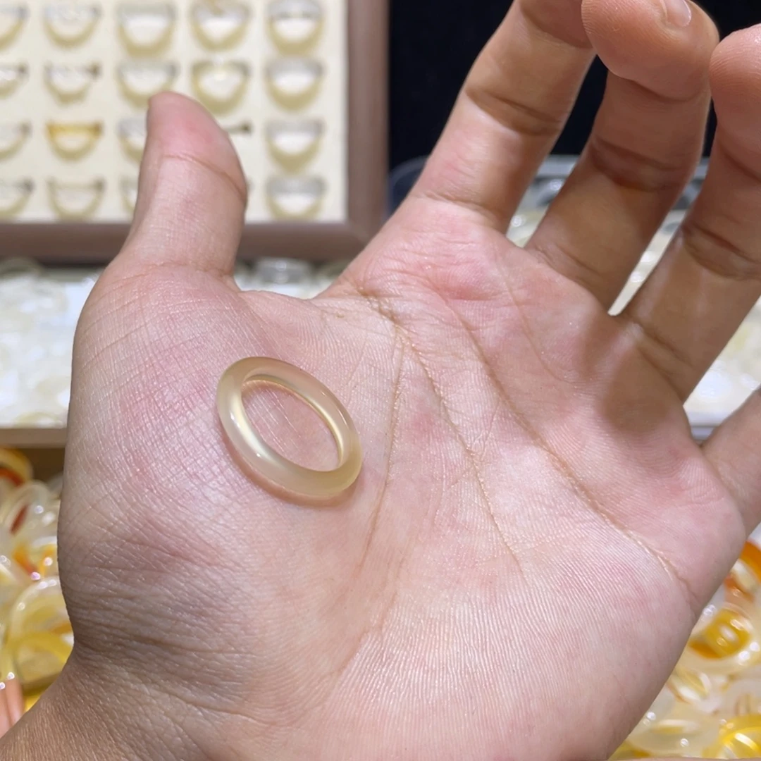 玛瑙/玉髓合金戒指203号港16