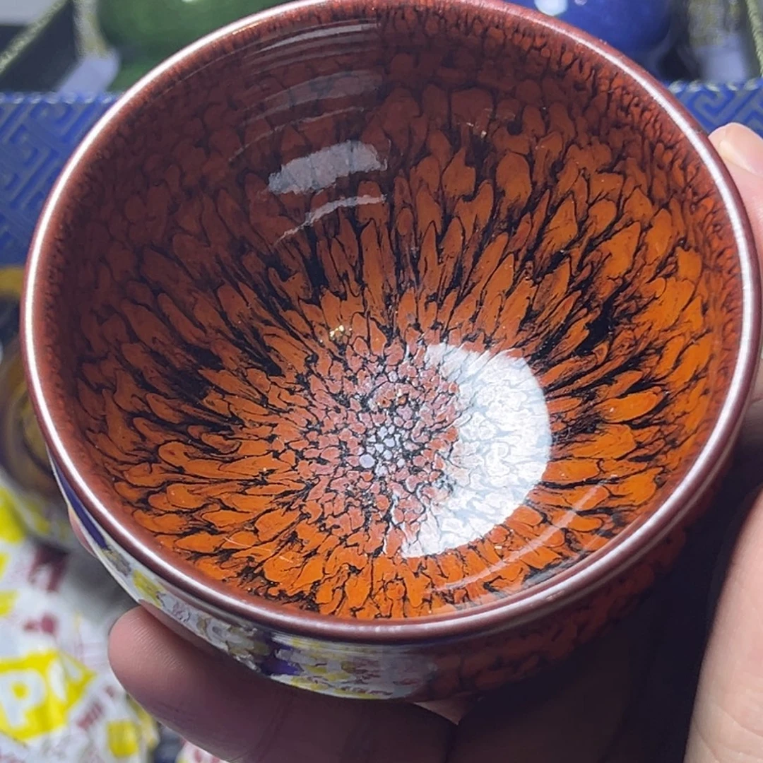 茶盏建阳建盏喝茶主人杯