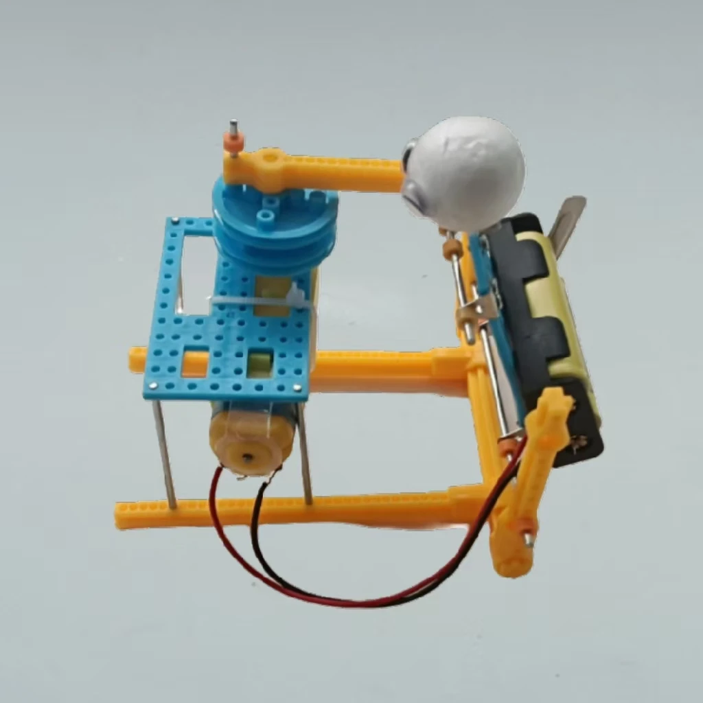 科学实验玩具推磨小人中小学生diy电能转电能益智拼装制作材料包