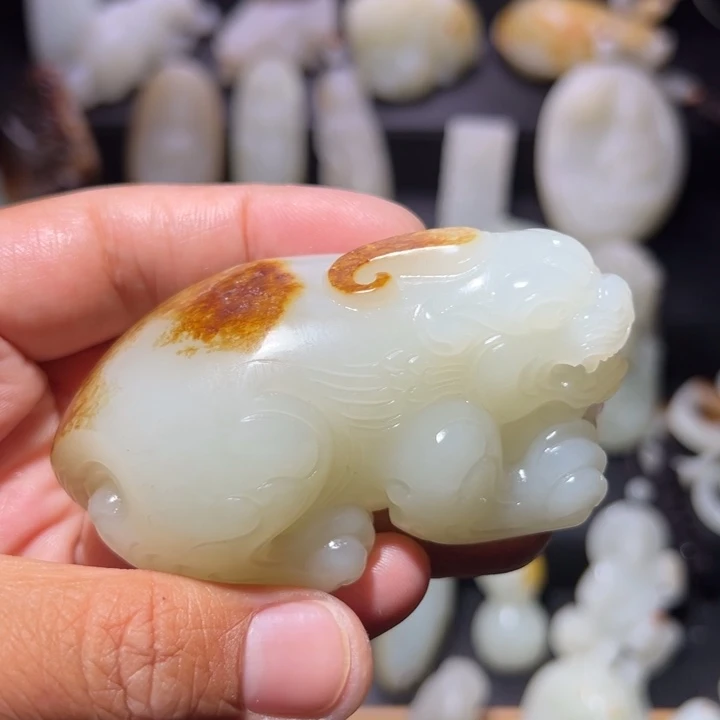 和田玉未镶嵌颈饰用****2