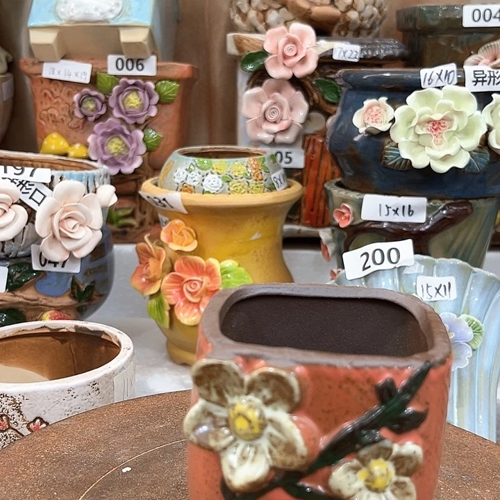 红陶粗陶花盆粗陶花盆