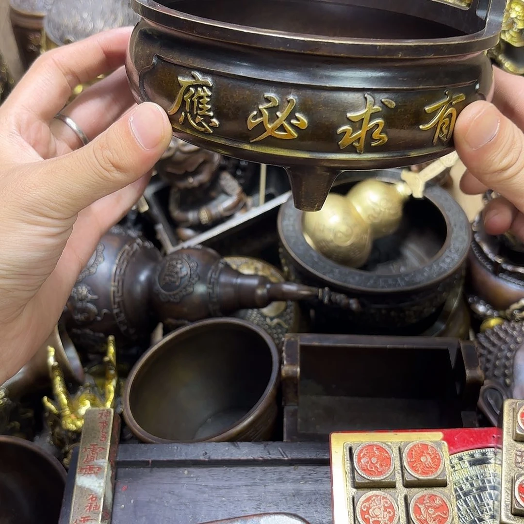 三木精品铜器摆件