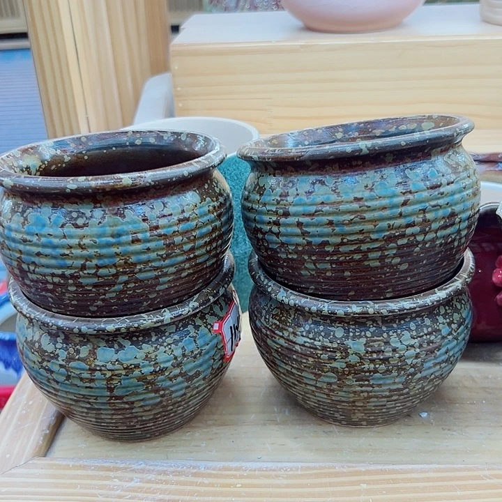 有孔，满10元发货多肉陶瓷花盆