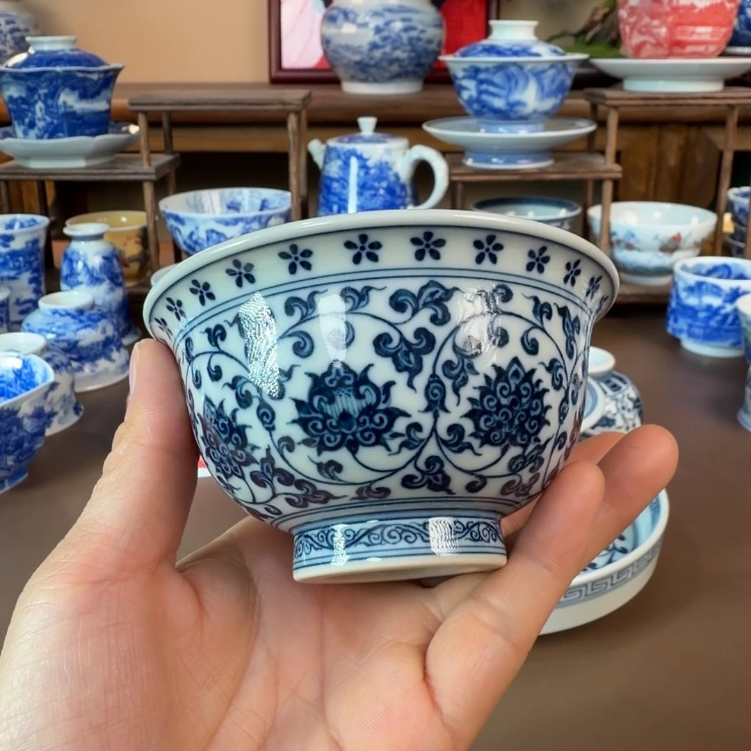 景德镇陶瓷手工手绘