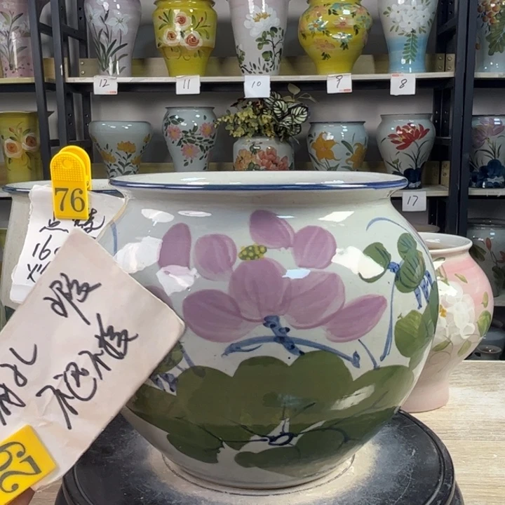 罐1tc景德镇陶瓷花盆
