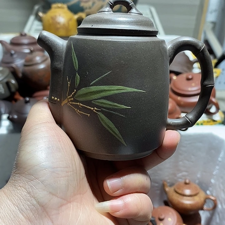 紫砂茶壶微瑕底 瑕