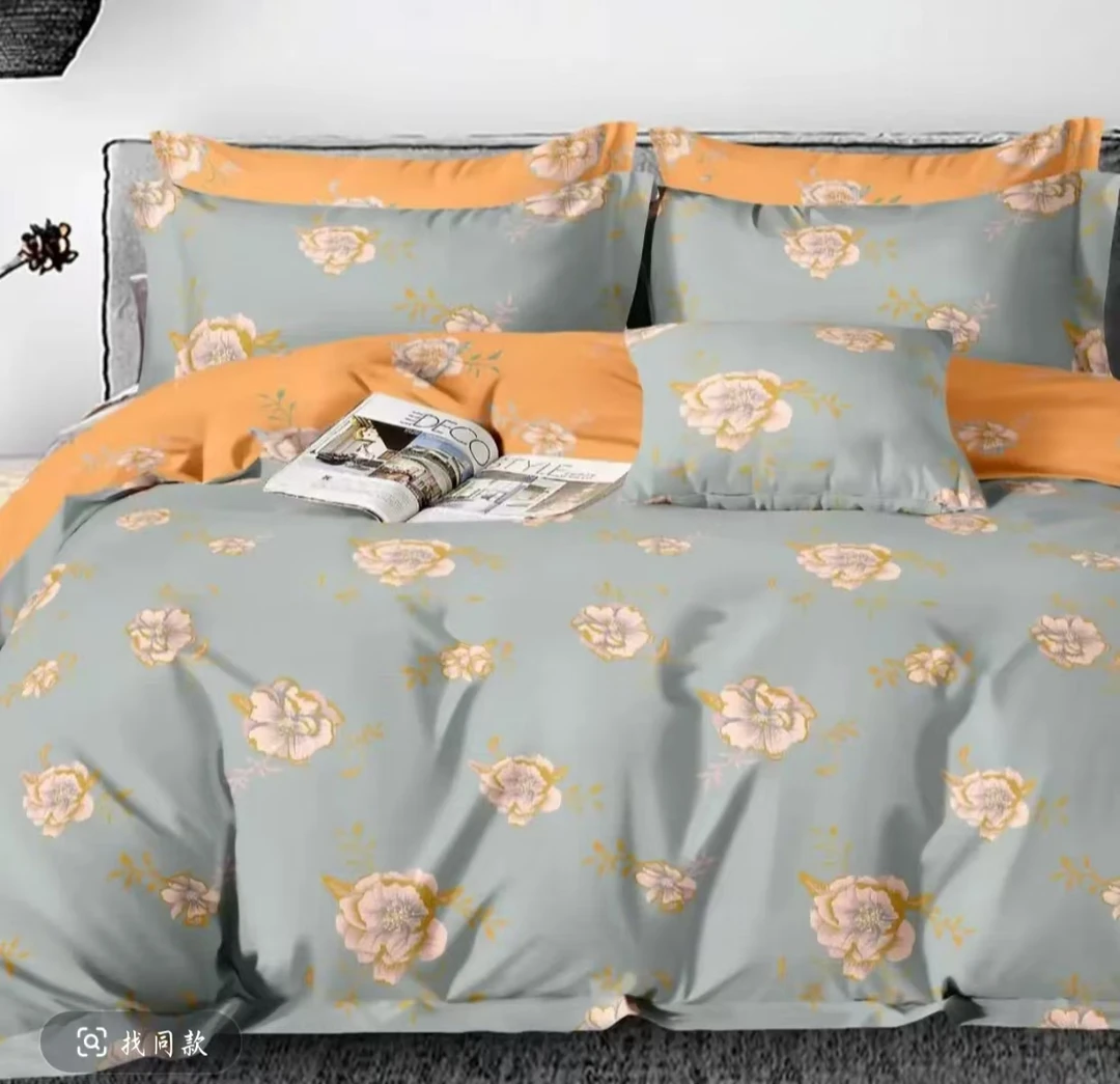 【漫影花开被套】2米×2.3米被套舒适柔软云朵棉加密小斜纹