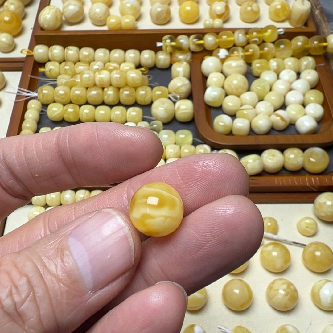 好***菌琥珀未镶嵌裸石琥珀蜜蜡