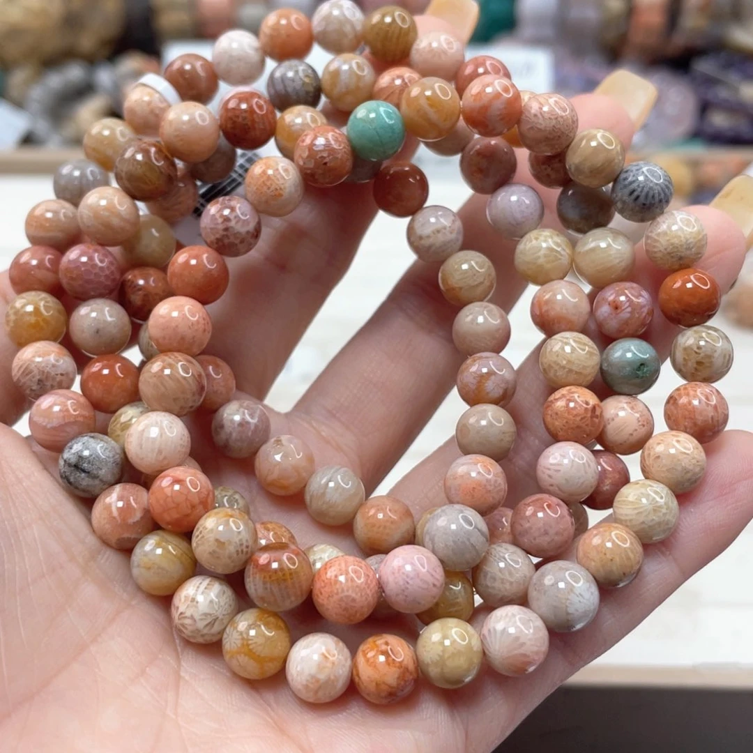 未镶嵌手链硅化玉@****?199