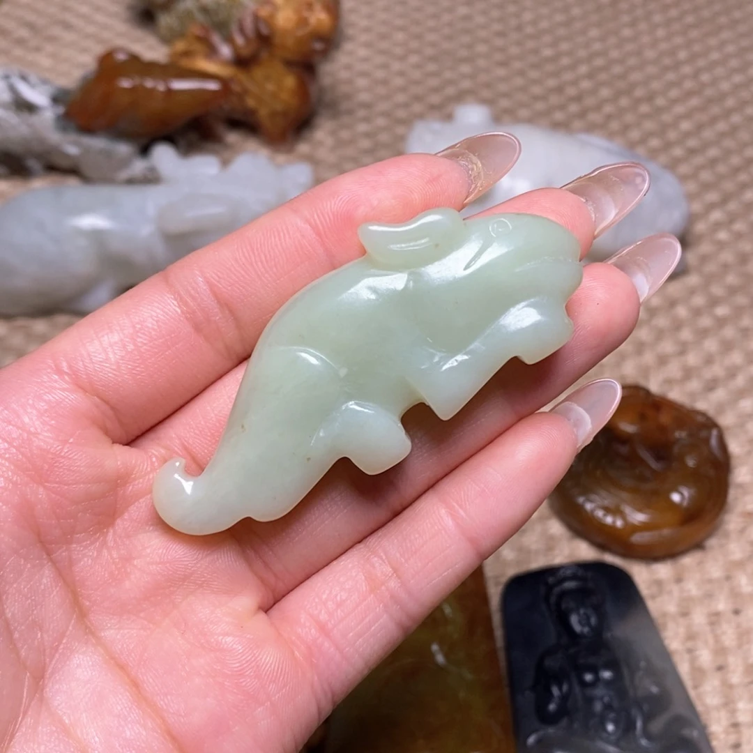 白玉菩提吊坠白玉菩提白玉菩提摆件