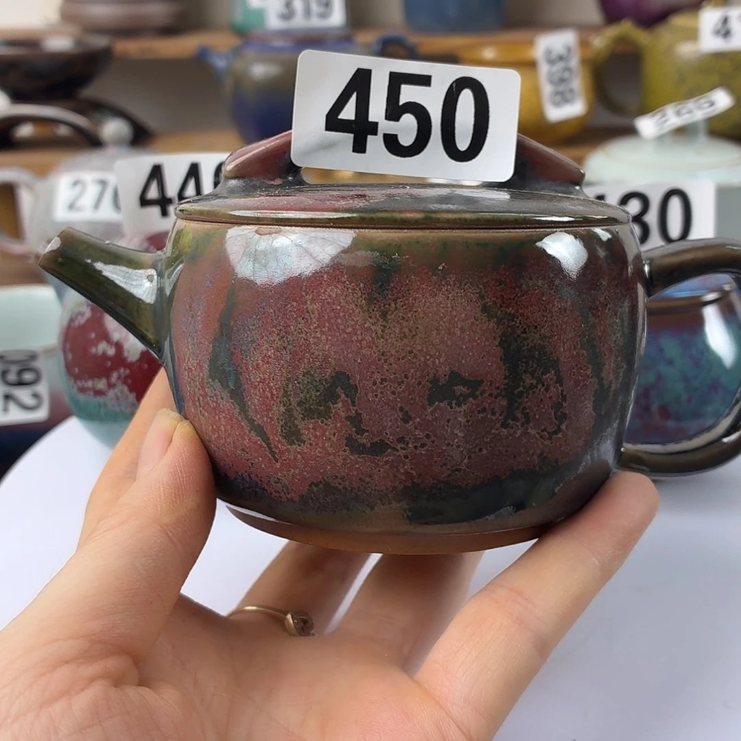 宁家钧窑精美钧瓷茶器