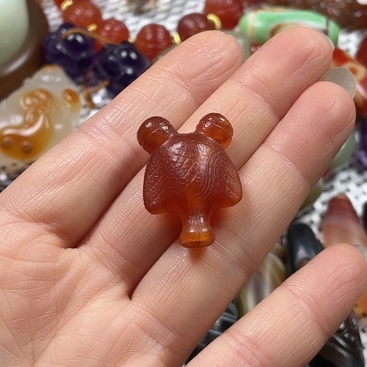 玛瑙/玉髓未镶嵌挂件