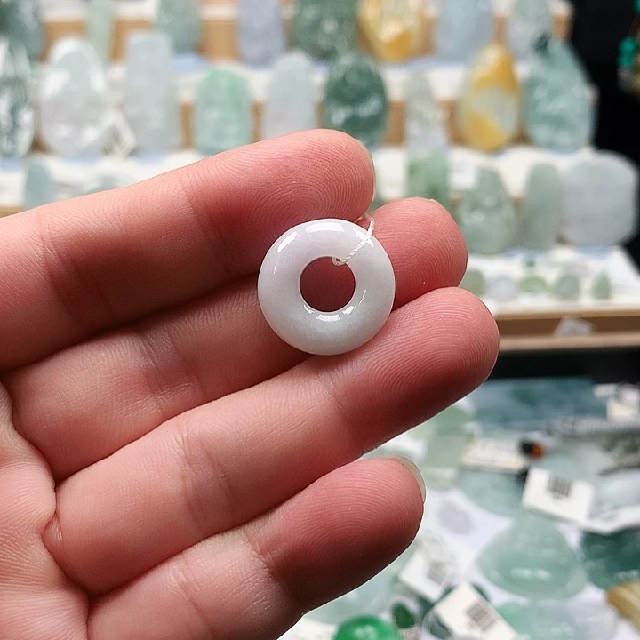 吊坠(不含链)未镶嵌翡翠71甜甜圈