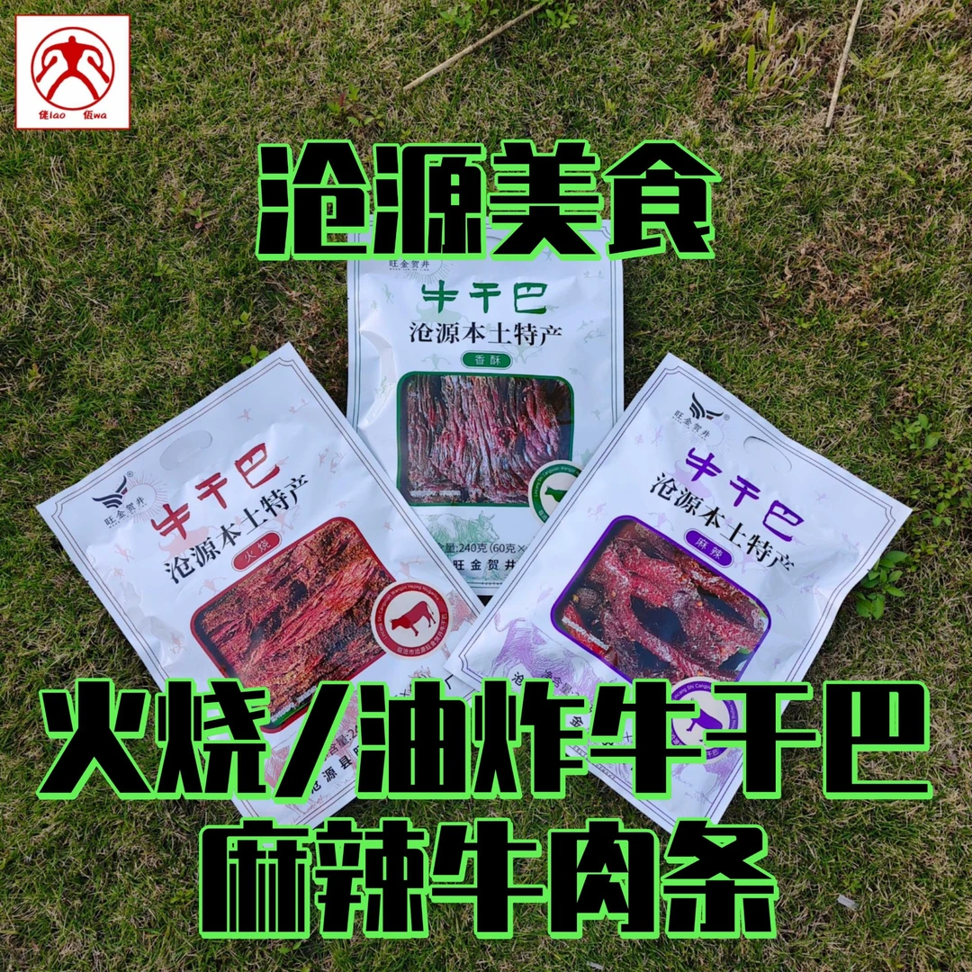 精装麻辣牛肉条沧源牛干巴火烧油炸云南特产送礼佳品经典解馋零嘴