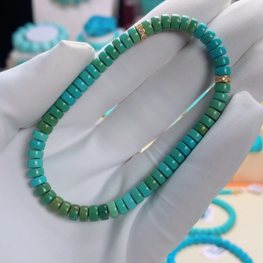 绿松石未镶嵌挂件