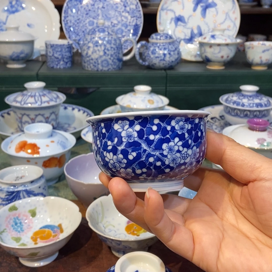 w雪山春晓冰梅炉式杯