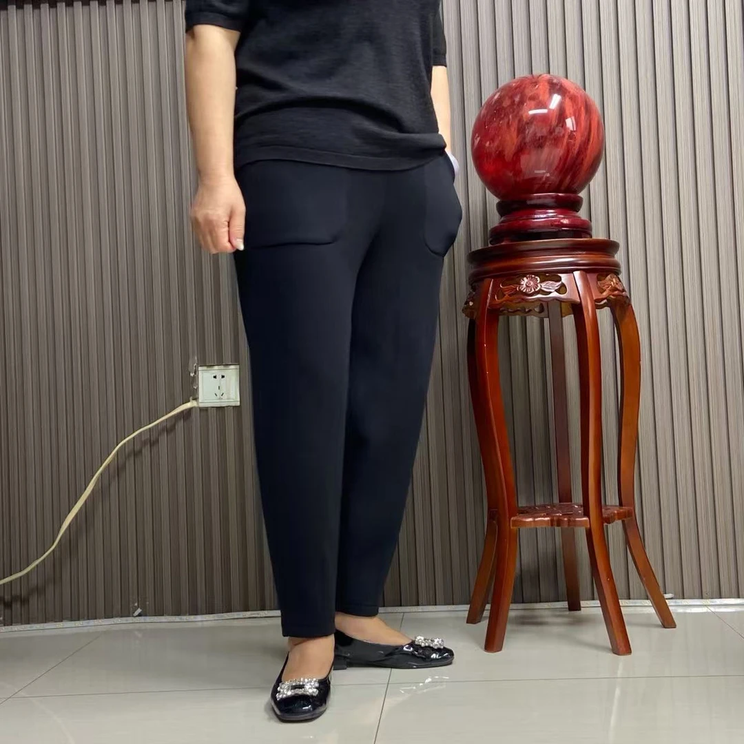 【雅洁服饰】1920秋季宽松柔软舒适百搭休闲裤