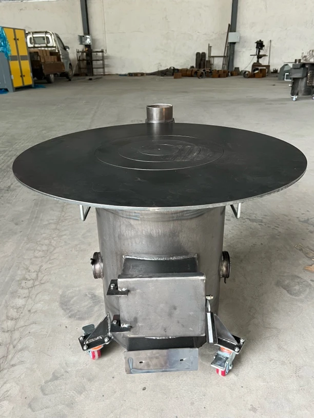 80直径圆形新款无烟钢炮内胆农村两用气化炉80公分面板加厚火炉