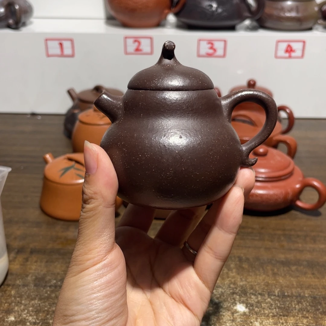 茶壶紫砂宜兴紫砂14.130CC
