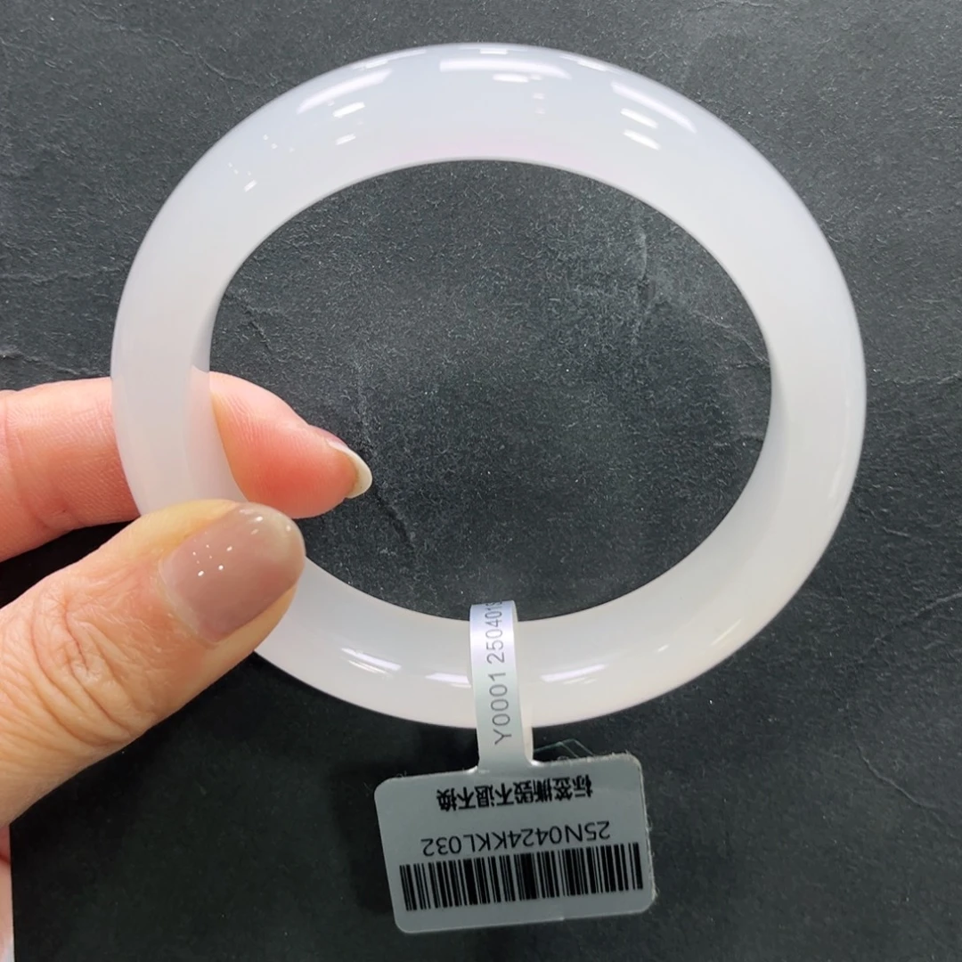 石英质玉（非洲翠）未镶嵌手镯➕小玥62