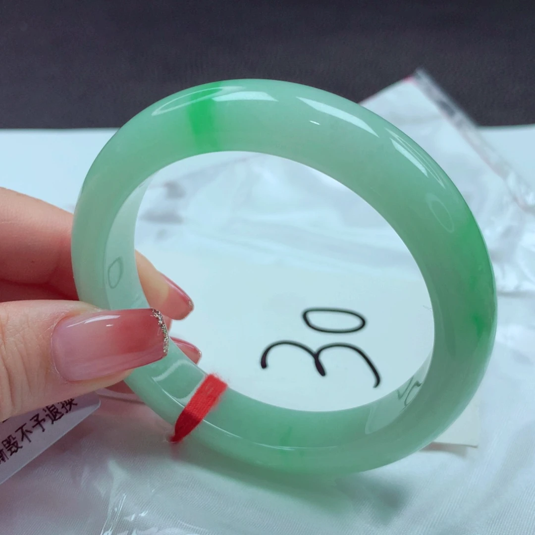 翡翠手镯未镶嵌手镯58