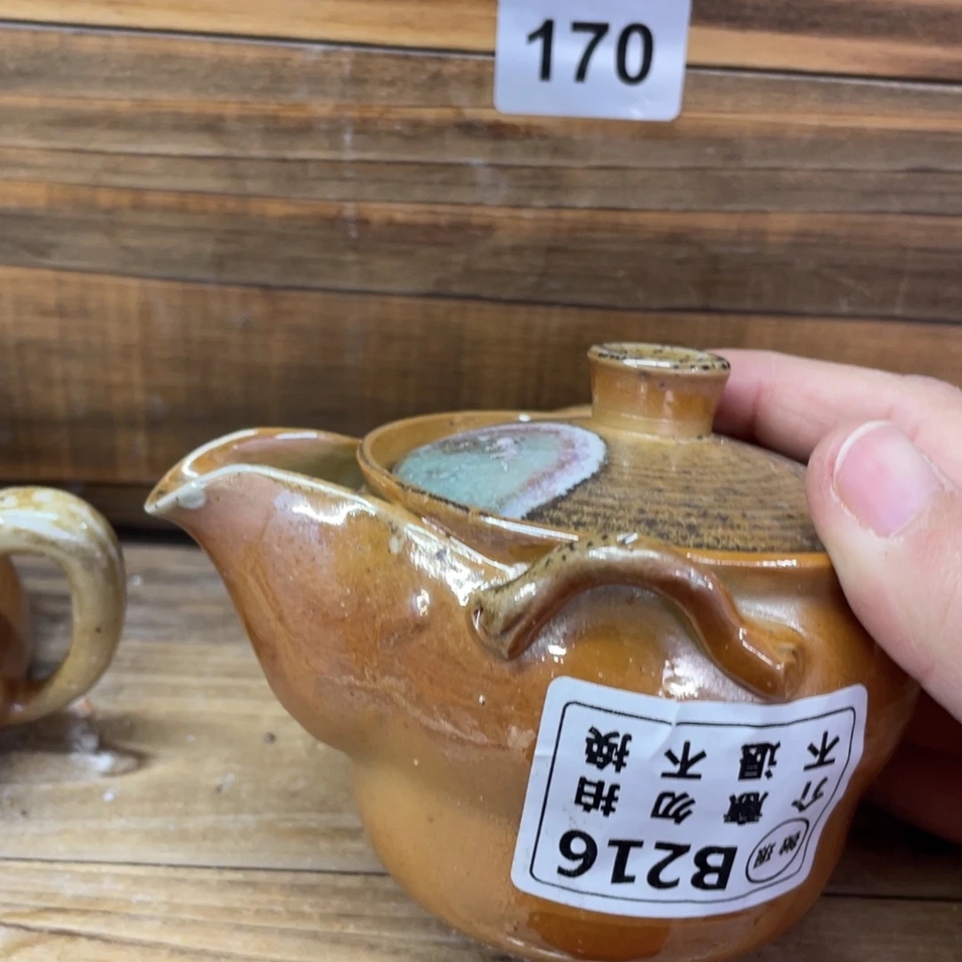 纯手工柴烧茶壶茶具瑕
