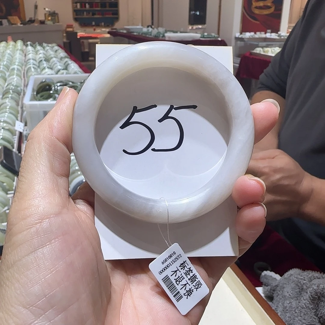 和田玉未镶嵌手镯712