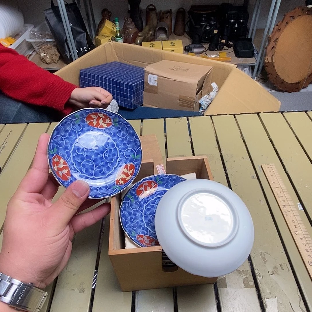 十只茶具默认微瑕不退不换看好在拍